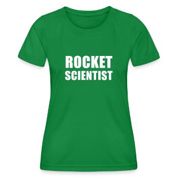 Rocket Scientist - Frauen Funktions-T-Shirt - Kelly Green - Vorne - AI Model Female 172 dark (172cm)