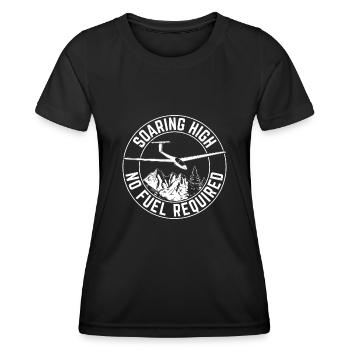 Glider - Women's Functional T-Shirt - black - Front - AI Model Female 172 light (172cm)