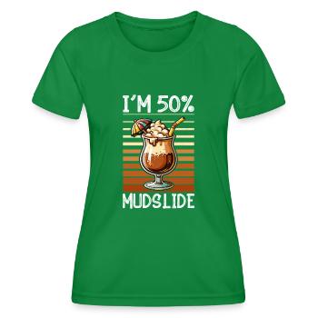 Mudslide Cocktail - Frauen Funktions-T-Shirt - Kelly Green - Vorne - AI Model Female 172 dark (172cm)