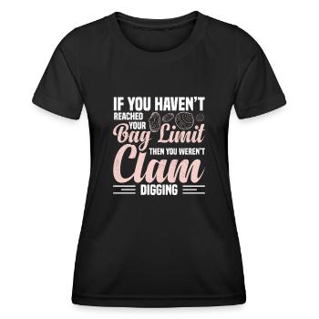 Mussels Seafood - Women's Functional T-Shirt - black - Front - AI Model Female 172 light (172cm)