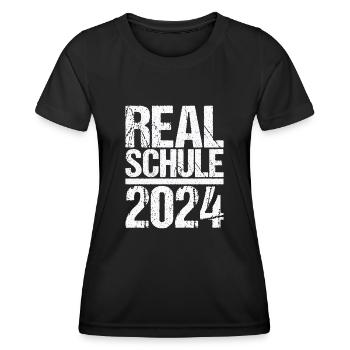 Lycée Jeunes Filles Lycée 2024 - T-shirt sport Femme - noir - Devant - AI Model Female 172 light (172cm)