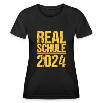 Lycée Jeunes Filles Lycée 2024 - T-shirt sport Femme - noir - Devant - AI Model Female 172 light (172cm)
