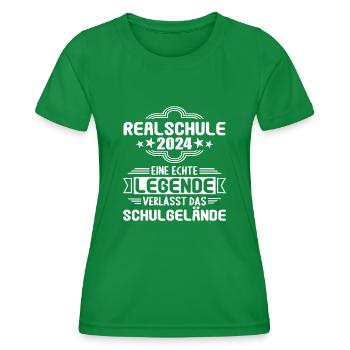 Lycée Jeunes Filles Lycée 2024 - T-shirt sport Femme - vert - Devant - AI Model Female 172 dark (172cm)