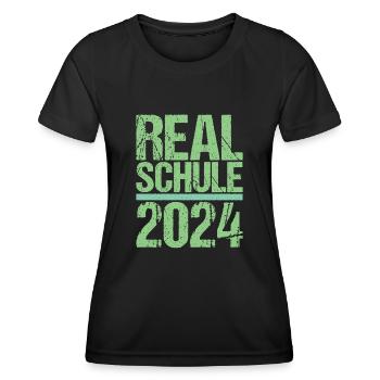 Lycée Jeunes Filles Lycée 2024 - T-shirt sport Femme - noir - Devant - AI Model Female 172 light (172cm)