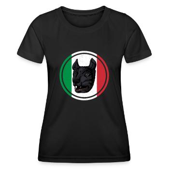 Histoire romaine Loup Rome Italie Antiquités - T-shirt sport Femme - noir - Devant - AI Model Female 172 light (172cm)
