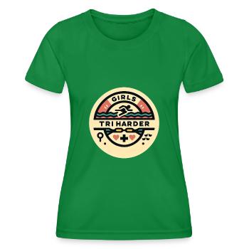 Filles Tri 8 - T-shirt sport Femme - vert - Devant - AI Model Female 172 dark (172cm)