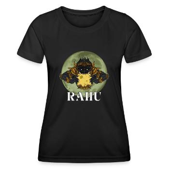 Rahu Kambodscha Khmer Hinduismus Religion - Frauen Funktions-T-Shirt - Schwarz - Vorne - AI Model Female 172 light (172cm)