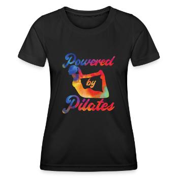 Pilates Instructor Teacher - Frauen Funktions-T-Shirt - Schwarz - Vorne - AI Model Female 172 light (172cm)