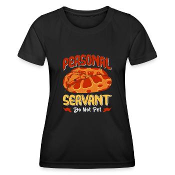 Corn Snake Snake - Women's Functional T-Shirt - black - Front - AI Model Female 172 light (172cm)