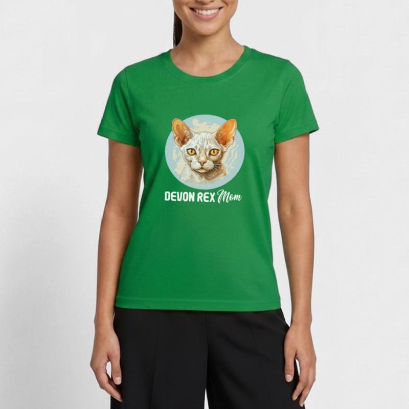Devon Rex Kätzchen Devon Rex Katze Frauen Funktions-T-Shirt