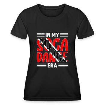 Soca Tanz Trinidad Tobago - Frauen Funktions-T-Shirt - Schwarz - Vorne - AI Model Female 172 light (172cm)