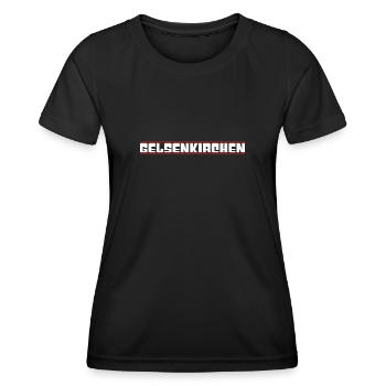 Gelsenkirchen - T-shirt sport Femme - noir - Devant - AI Model Female 172 light (172cm)