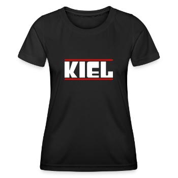 Quille - T-shirt sport Femme - noir - Devant - AI Model Female 172 light (172cm)