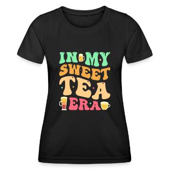 Sweet Tea - Women's Functional T-Shirt - black - Front - AI Model Female 172 light (172cm)