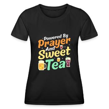 Sweet Tea - Women's Functional T-Shirt - black - Front - AI Model Female 172 light (172cm)