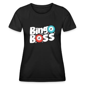 Bingo Player Bingo - Women's Functional T-Shirt - black - Front - AI Model Female 172 light (172cm)