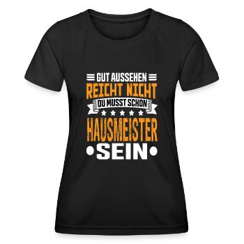 Caretaker - Women's Functional T-Shirt - black - Front - AI Model Female 172 light (172cm)
