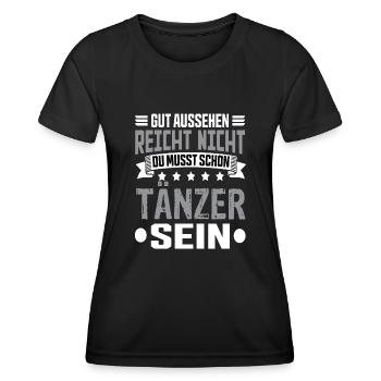 Dancer - Women's Functional T-Shirt - black - Front - AI Model Female 172 light (172cm)