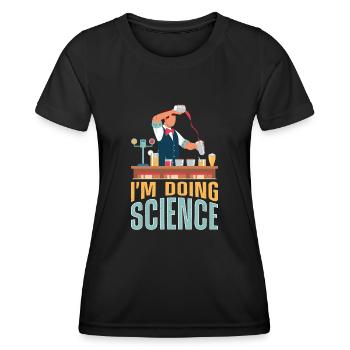 Bartender Mixologist I'm Doing - Frauen Funktions-T-Shirt - Schwarz - Vorne - AI Model Female 172 light (172cm)