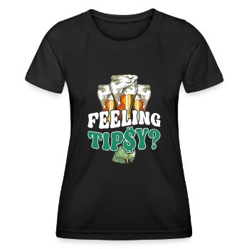 Bartender Mixologist Feeling - Women's Functional T-Shirt - black - Front - AI Model Female 172 light (172cm)