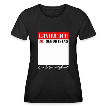 30. Geburtstag Frauen 30 Jahre Männer Geschenk - Frauen Funktions-T-Shirt - Schwarz - Vorne - AI Model Female 172 light (172cm)