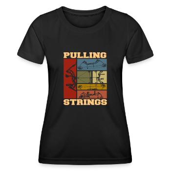 Archery Archery Sport Shooter - Women's Functional T-Shirt - black - Front - AI Model Female 172 light (172cm)