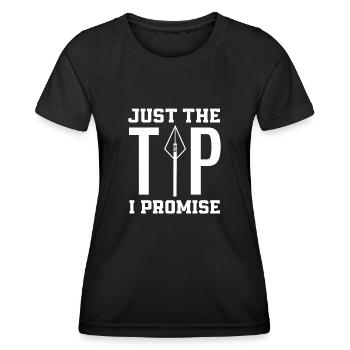 Bowpoint Arrow Archery - Women's Functional T-Shirt - black - Front - AI Model Female 172 light (172cm)
