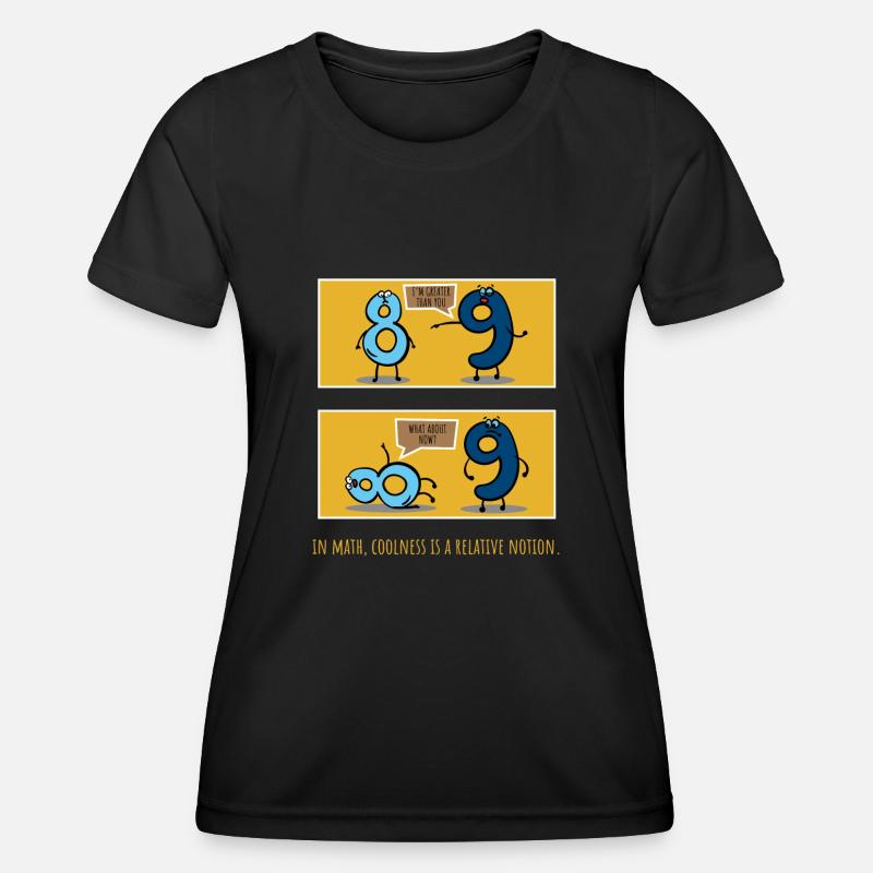 Infinity Symbol Math Saying Gift - Women's Functional T-Shirt - black
