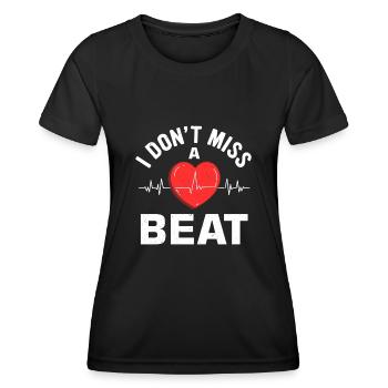 Heart Bypass Heart Attack Heart Surgery - Women's Functional T-Shirt - black - Front - AI Model Female 172 light (172cm)