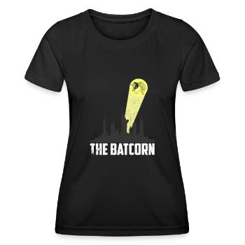 Superhero Unicorn - Women's Functional T-Shirt - black - Front - AI Model Female 172 light (172cm)