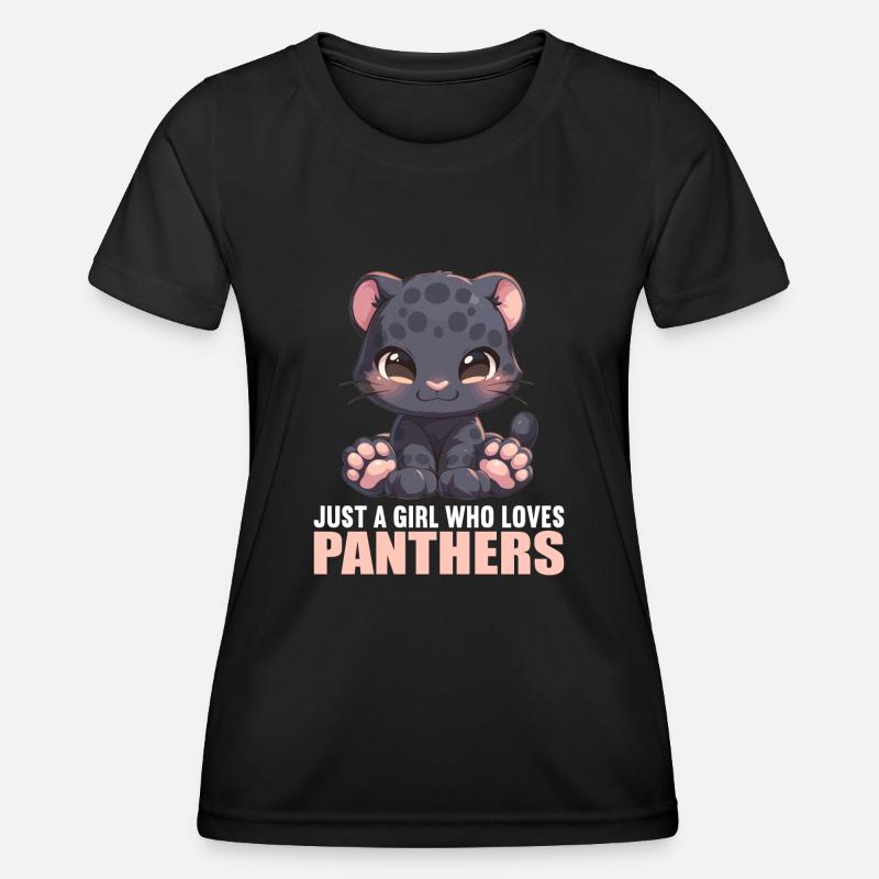 Panthers Panther - Women's Functional T-Shirt - black