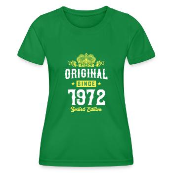 1972 Limited Edition - Women's Functional T-Shirt - kelly green - Front - AI Model Female 172 dark (172cm)