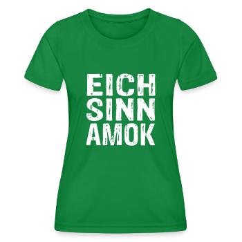 Eich Sinn Amok - Frauen Funktions-T-Shirt - Kelly Green - Vorne - AI Model Female 172 dark (172cm)