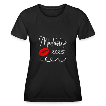 Girls' Trip 2025 Girls Trip Girls' Tour Girls' Trip - Women's Functional T-Shirt - black - Front - AI Model Female 172 light (172cm)