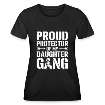 Geschenke Zum Vatertag Für Papa - Frauen Funktions-T-Shirt - Schwarz - Vorne - AI Model Female 172 light (172cm)