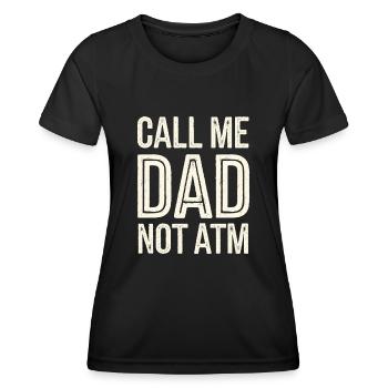 Geschenke Zum Vatertag Für Papa - Frauen Funktions-T-Shirt - Schwarz - Vorne - AI Model Female 172 light (172cm)
