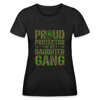 Geschenke Zum Vatertag Für Papa - Frauen Funktions-T-Shirt - Schwarz - Vorne - AI Model Female 172 light (172cm)