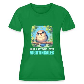 Rossignols Rossignol - T-shirt sport Femme - vert - Devant - AI Model Female 172 dark (172cm)