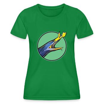 Murène nasale Murène fantôme Murène - T-shirt sport Femme - vert - Devant - AI Model Female 172 dark (172cm)