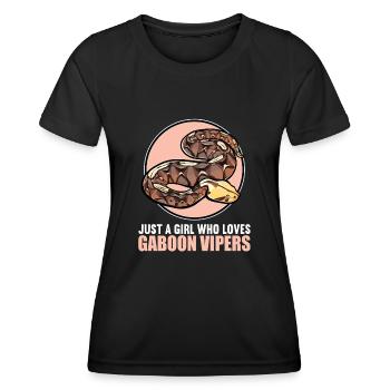 Gabon Vipers Gabon Vipers - Women's Functional T-Shirt - black - Front - AI Model Female 172 light (172cm)