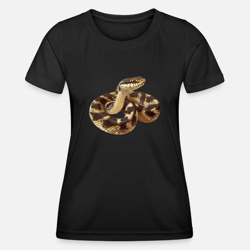 Snakes Snake - Women's Functional T-Shirt - black