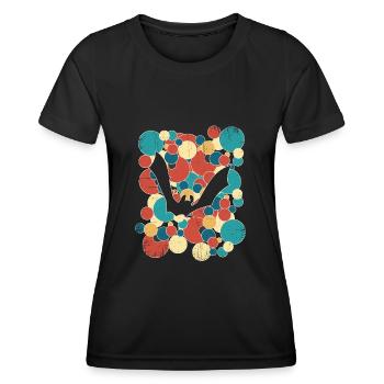 Bat Bats - Women's Functional T-Shirt - black - Front - AI Model Female 172 light (172cm)