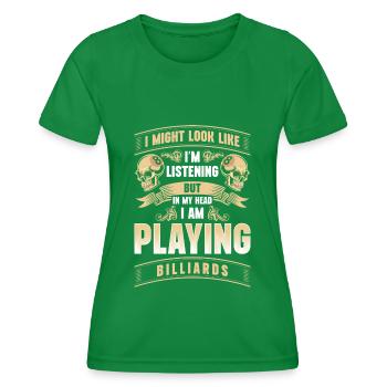 Sports en piscine - T-shirt sport Femme - vert - Devant - AI Model Female 172 dark (172cm)