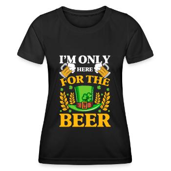 Irish Dublin Travel Celtic - Women's Functional T-Shirt - black - Front - AI Model Female 172 light (172cm)