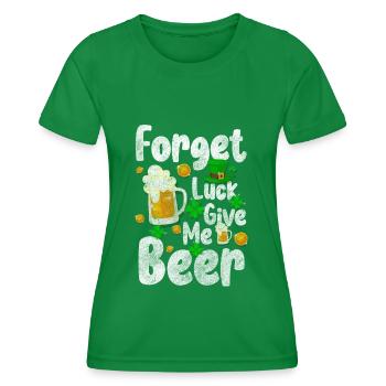 Ireland Excursion Irish - Women's Functional T-Shirt - kelly green - Front - AI Model Female 172 dark (172cm)