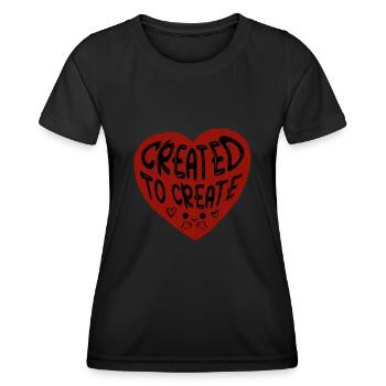 Painter Craftsman Profession Quote Gift - Women's Functional T-Shirt - black - Front - AI Model Female 172 light (172cm)