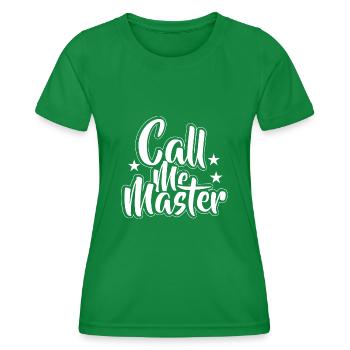 Master bestanden Abschluss Promotion Sponsion Uni - Frauen Funktions-T-Shirt - Kelly Green - Vorne - AI Model Female 172 dark (172cm)