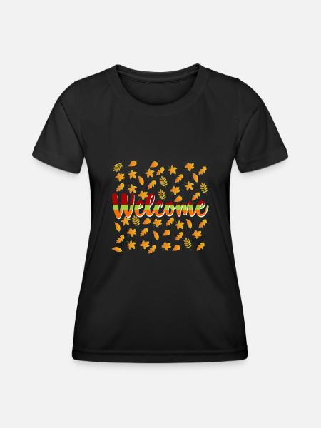 Autumn - Women's Functional T-Shirt - black