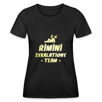Rimini Escalation - Women's Functional T-Shirt - black - Front - AI Model Female 172 light (172cm)
