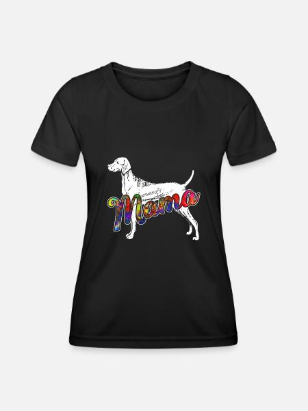 Vizsla Vizsla Mama - Women's Functional T-Shirt - black